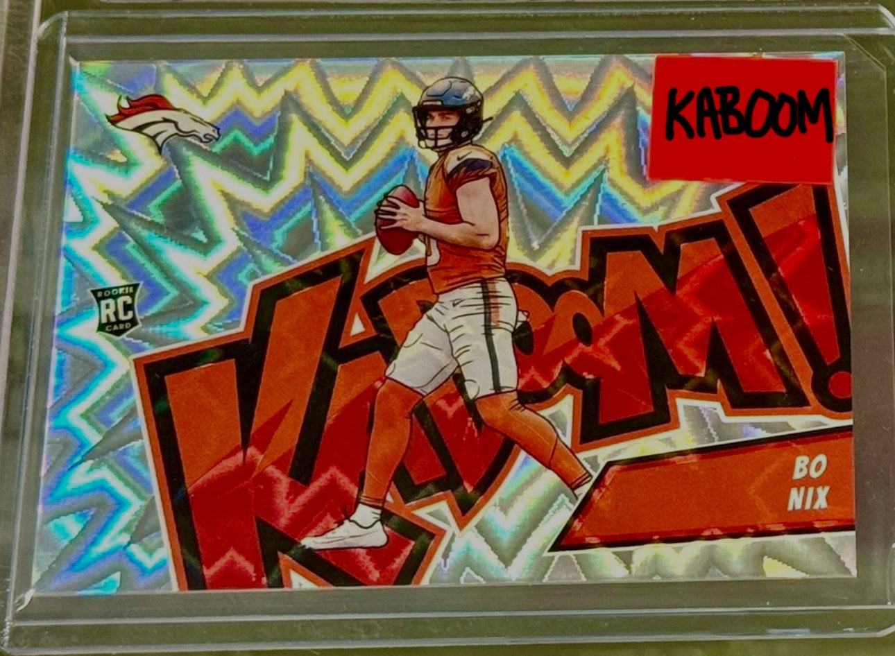 how rare is a kaboom card 2024 Panini Absolute Football Kaboom Checklist, Guide, Gallery