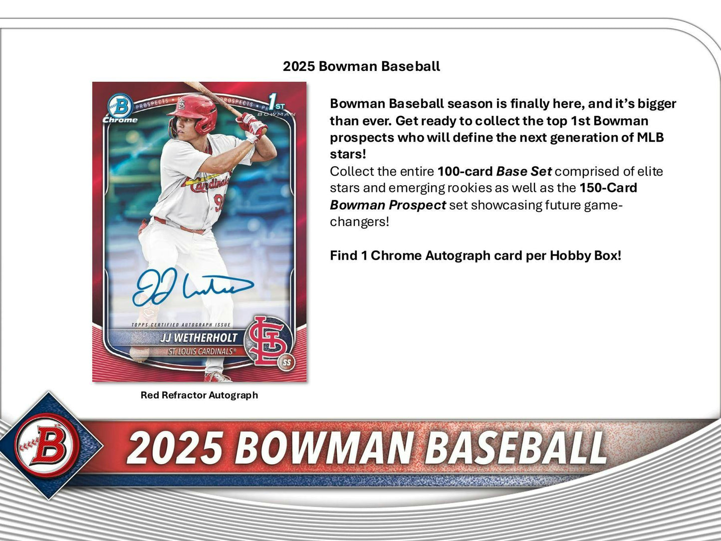 2025 Bowman Baseball Hobby Jumbo Box (5/7)