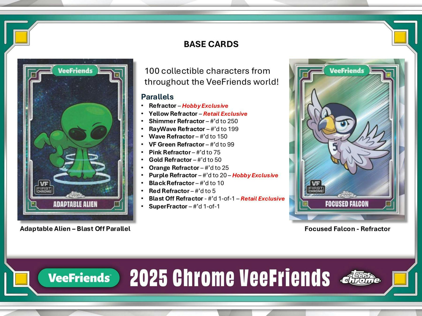 2025 Topps Chrome VeeFriends Hobby Box (5/7)