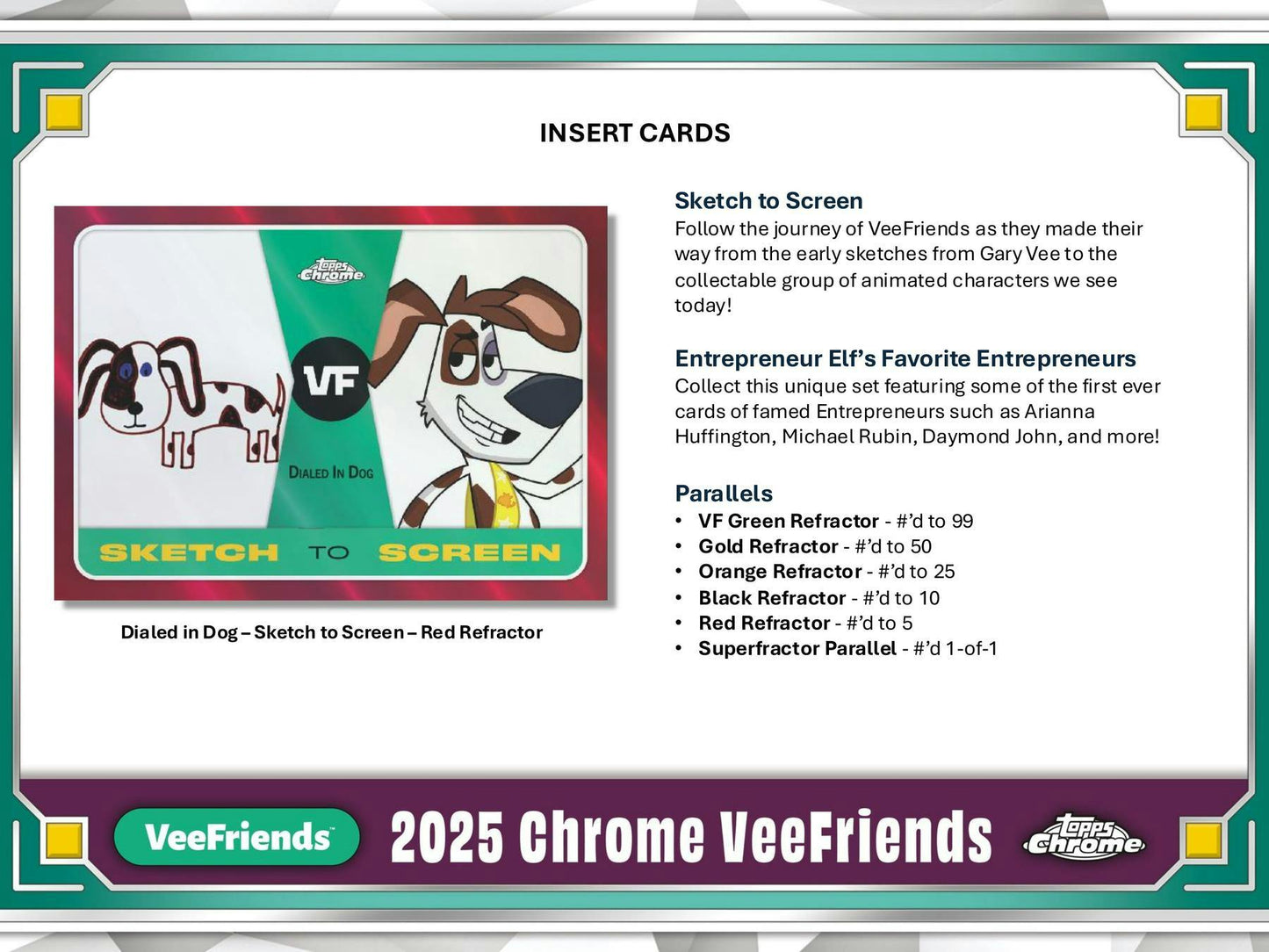 2025 Topps Chrome VeeFriends Hobby Box (5/7)