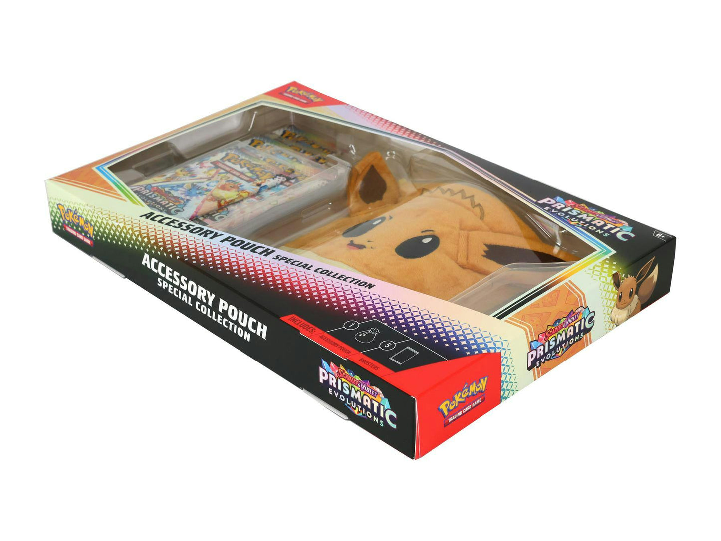 Pokemon Scarlet & Violet: Prismatic Evolutions Accessory Pouch Special Collection Box (4/25)