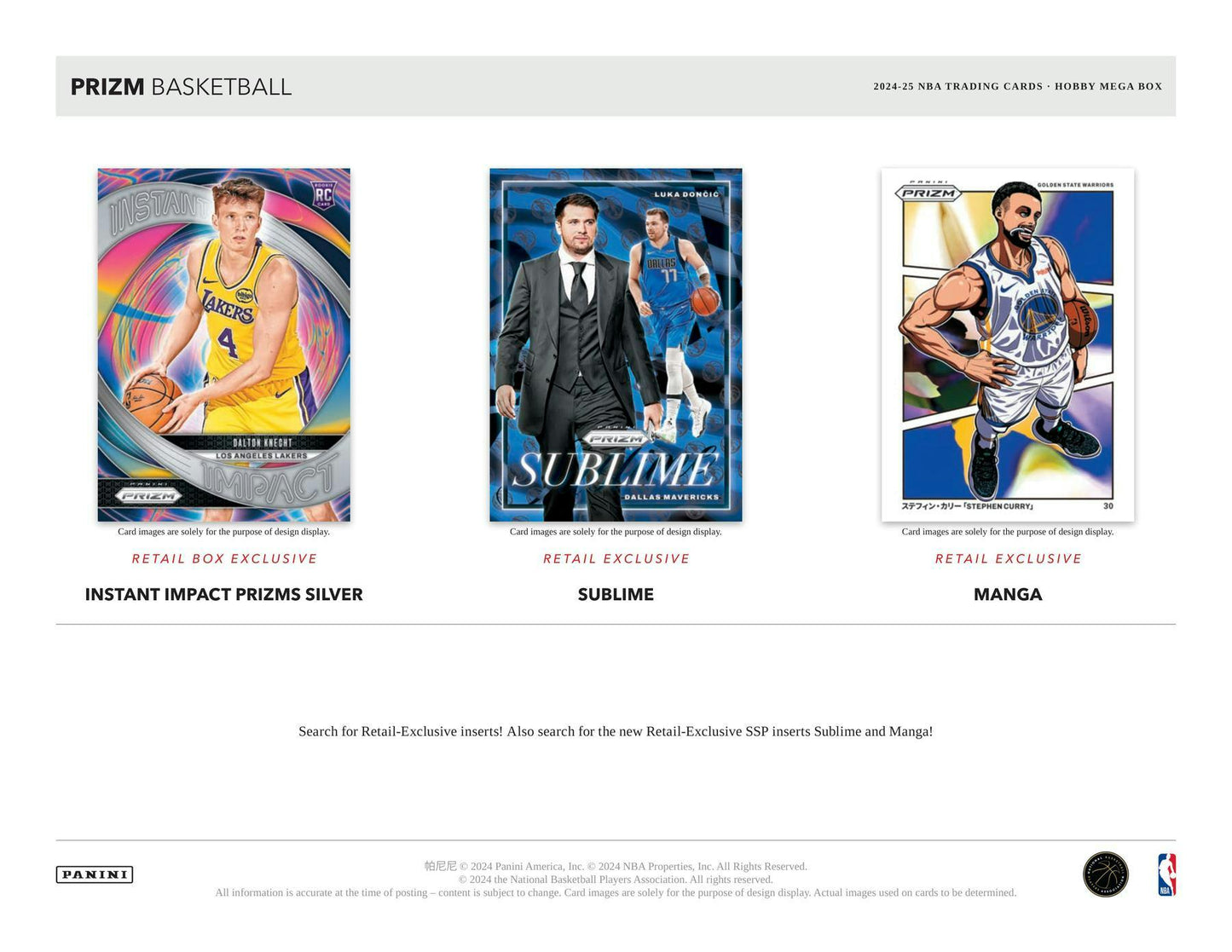 2024-25 Panini Prizm Basketball Mega Hobby Box (Green Ice)