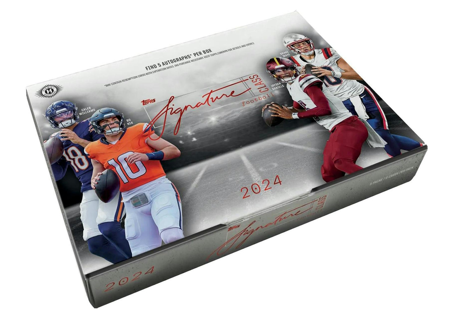 2024 Topps Signature Class Football Hobby Box (5/16)