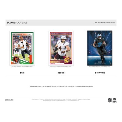 2025 Panini Score Football Hobby Pack (7/2)