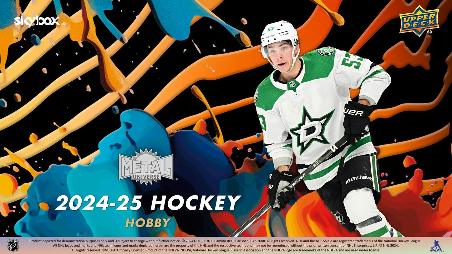 2024-25 Upper Deck Skybox Metal Universe Hockey Hobby Pack