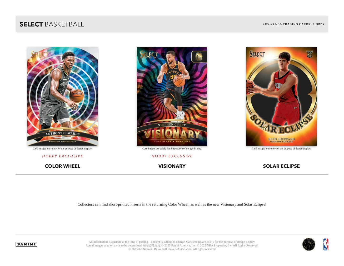 2024-25 Panini Select Basketball Hobby Pack