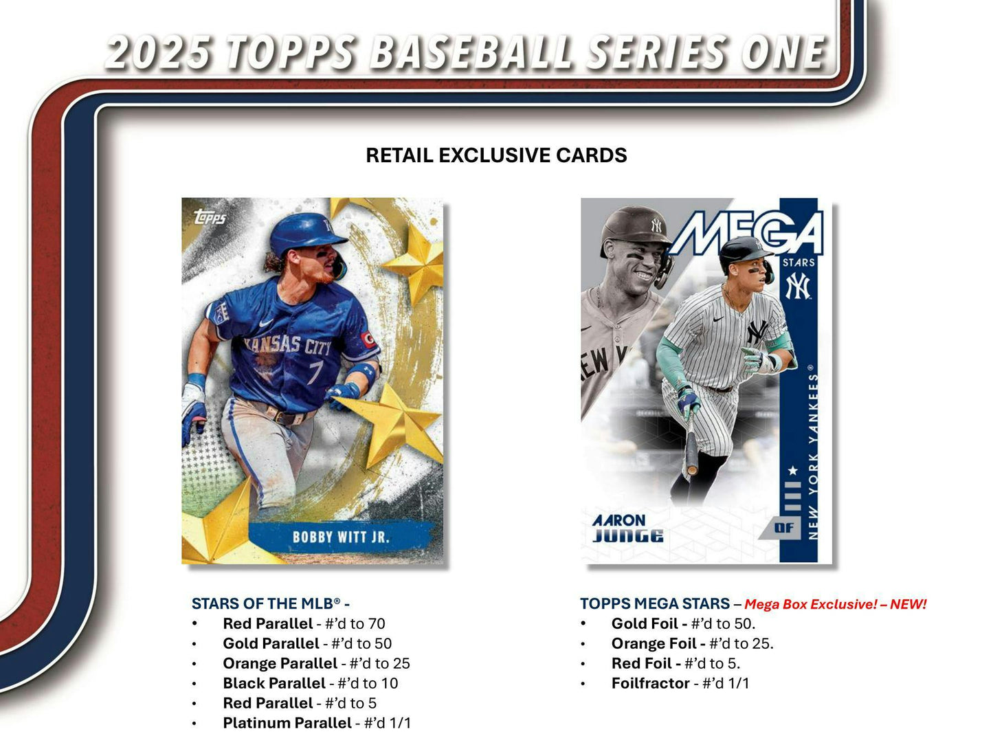 2025 Topps Series 1 Baseball 16-Pack Mega Box