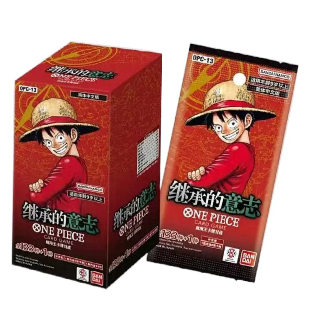One Piece TCG: OPC-13 Carrying On His Will 24-Pack Simplified