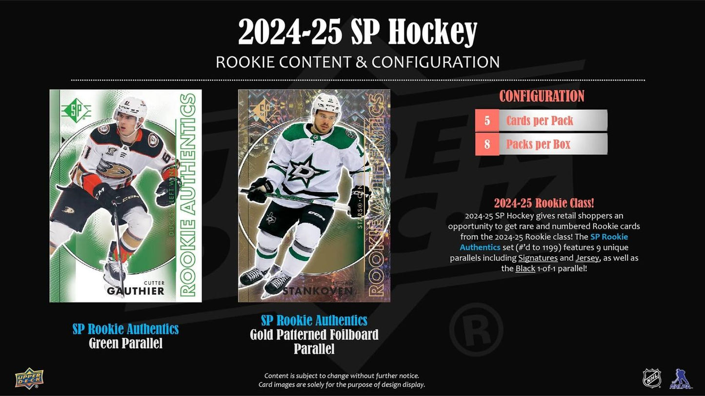 2024-25 Upper Deck SP Hockey Blaster Box