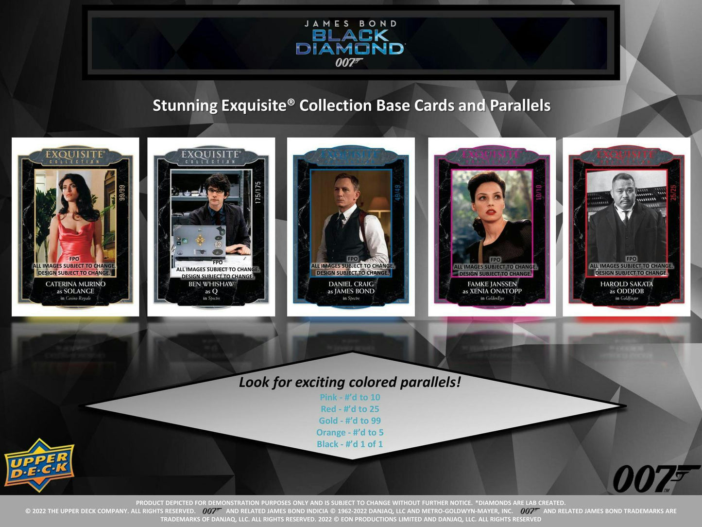 2023 Upper Deck James Bond Black Diamond