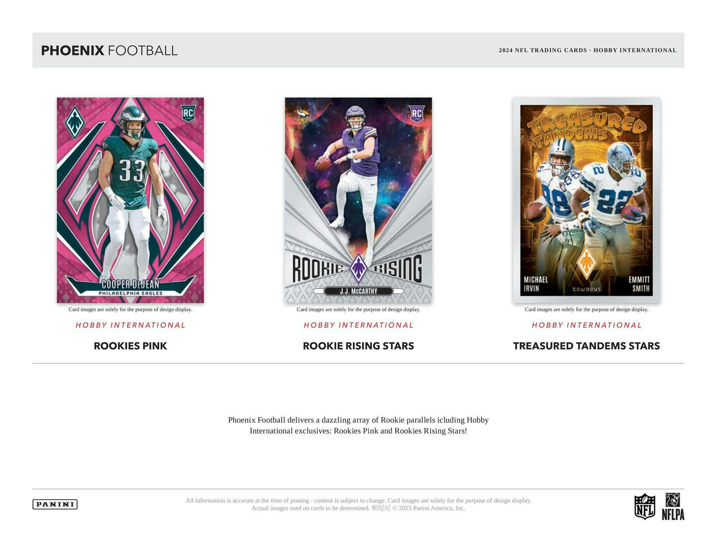 2024 Panini Phoenix Football Hobby International Mega Box (5/23)