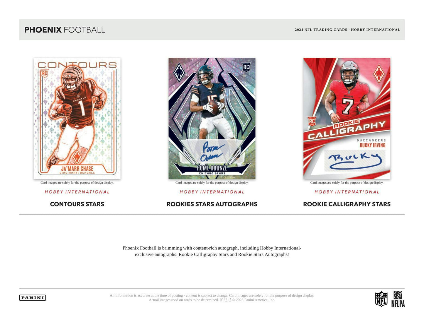 2024 Panini Phoenix Football Hobby International Mega Box (5/23)