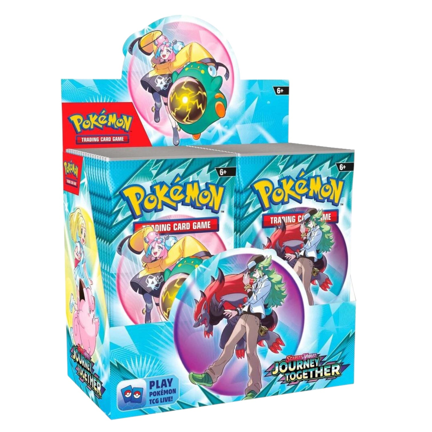 Pokmon TCG: Scarlet & Violet - Journey Together 36-Pack Booster Box The SportsRoom Pokmon TCG: Scarlet & Violet - Journey Together 36-Pack Booster Box The SportsRoom