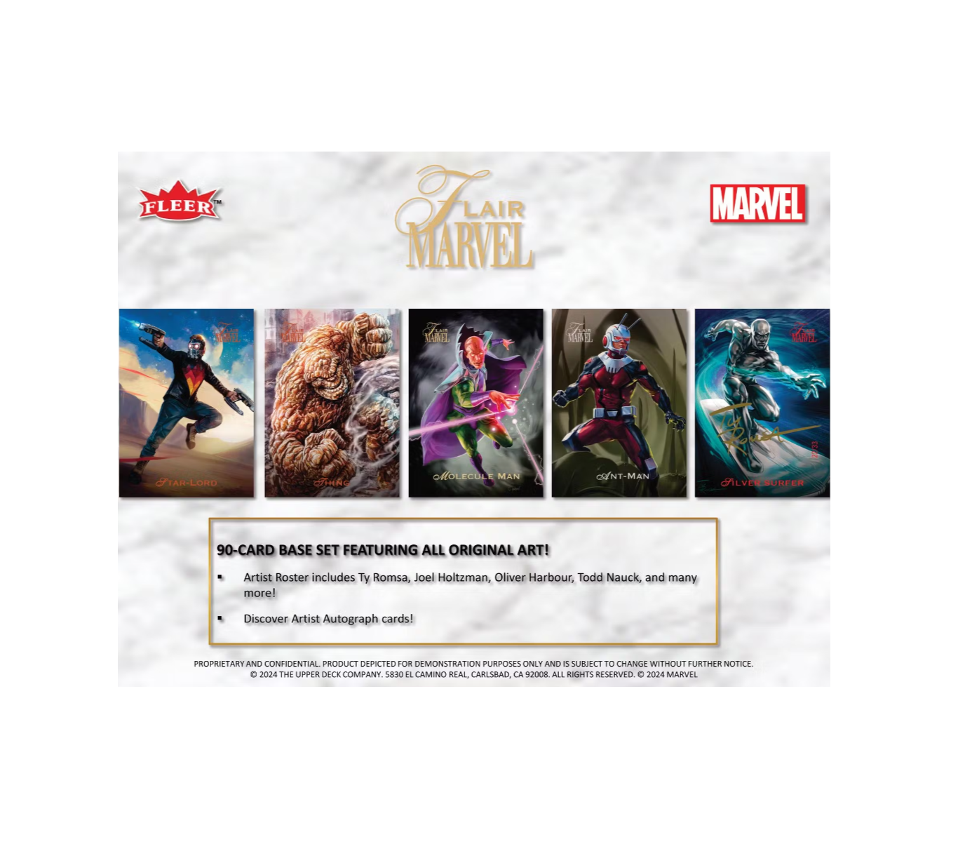 2024 Upper Deck Marvel Flair Hobby Pack