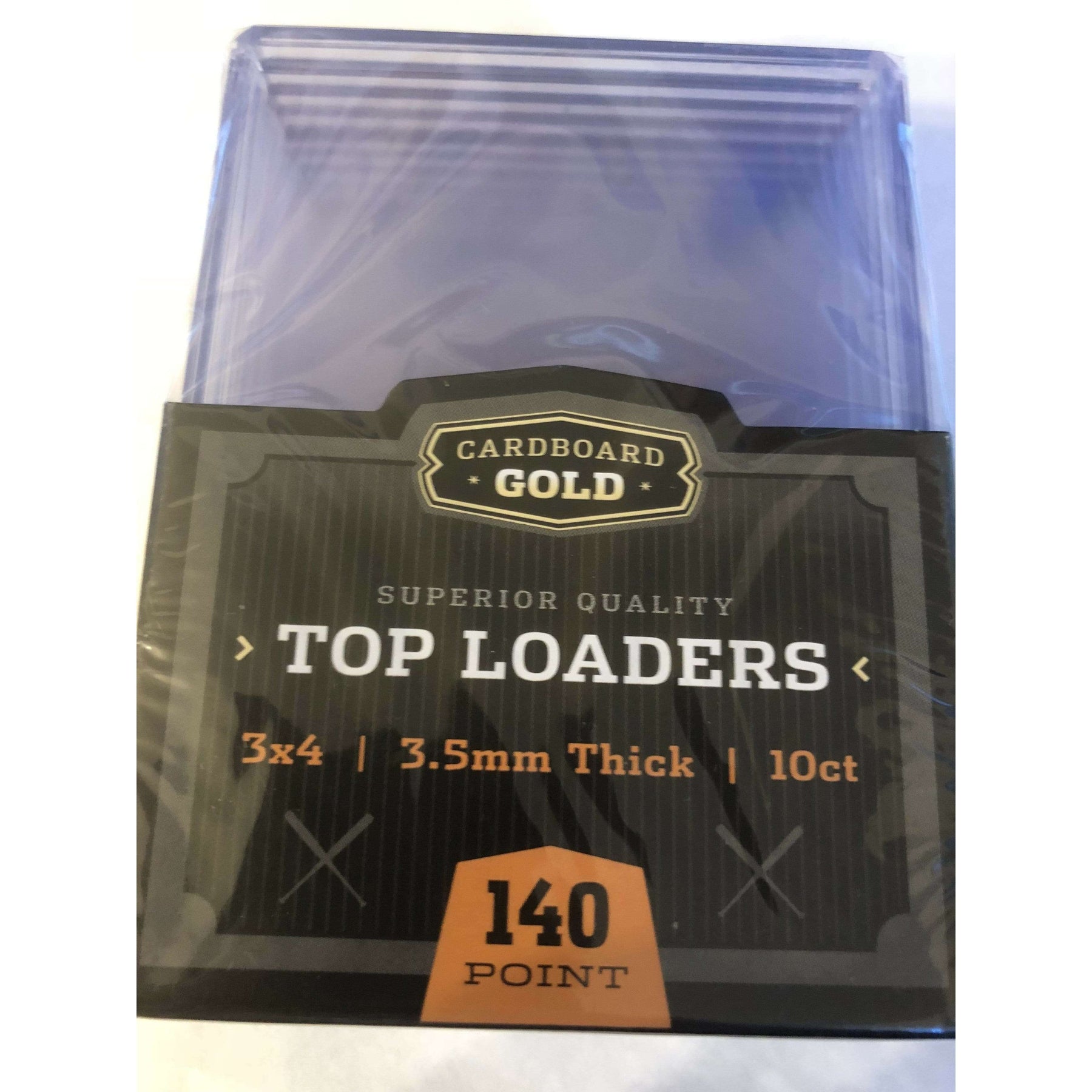 CBG Top Loaders for 140pt Thick Trading Cards (10ct Pack)