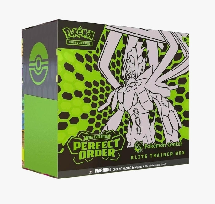 Pokémon TCG: Mega Evolution Perfect Order Pokemon Center Elite Trainer ...