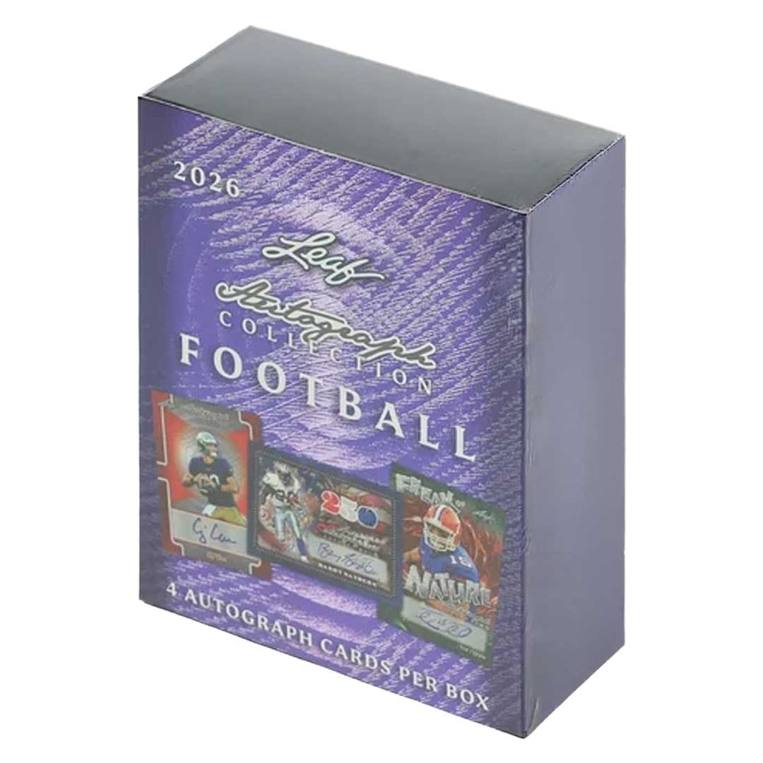 2026 Leaf Autograph Collection Football Hobby Box