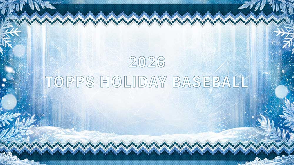 2026 Topps Holiday Baseball Advent Calendar 8-Box Case