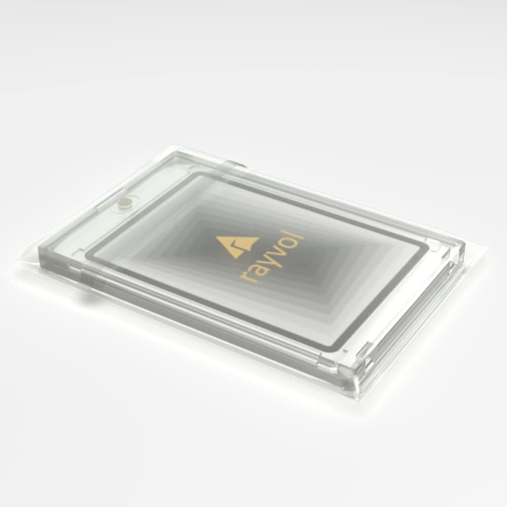 Rayvol Resealable Team Bags, Sleeves Fit 3x4 Top Loader 360pt and 23-260pt Magnetic Card Holders