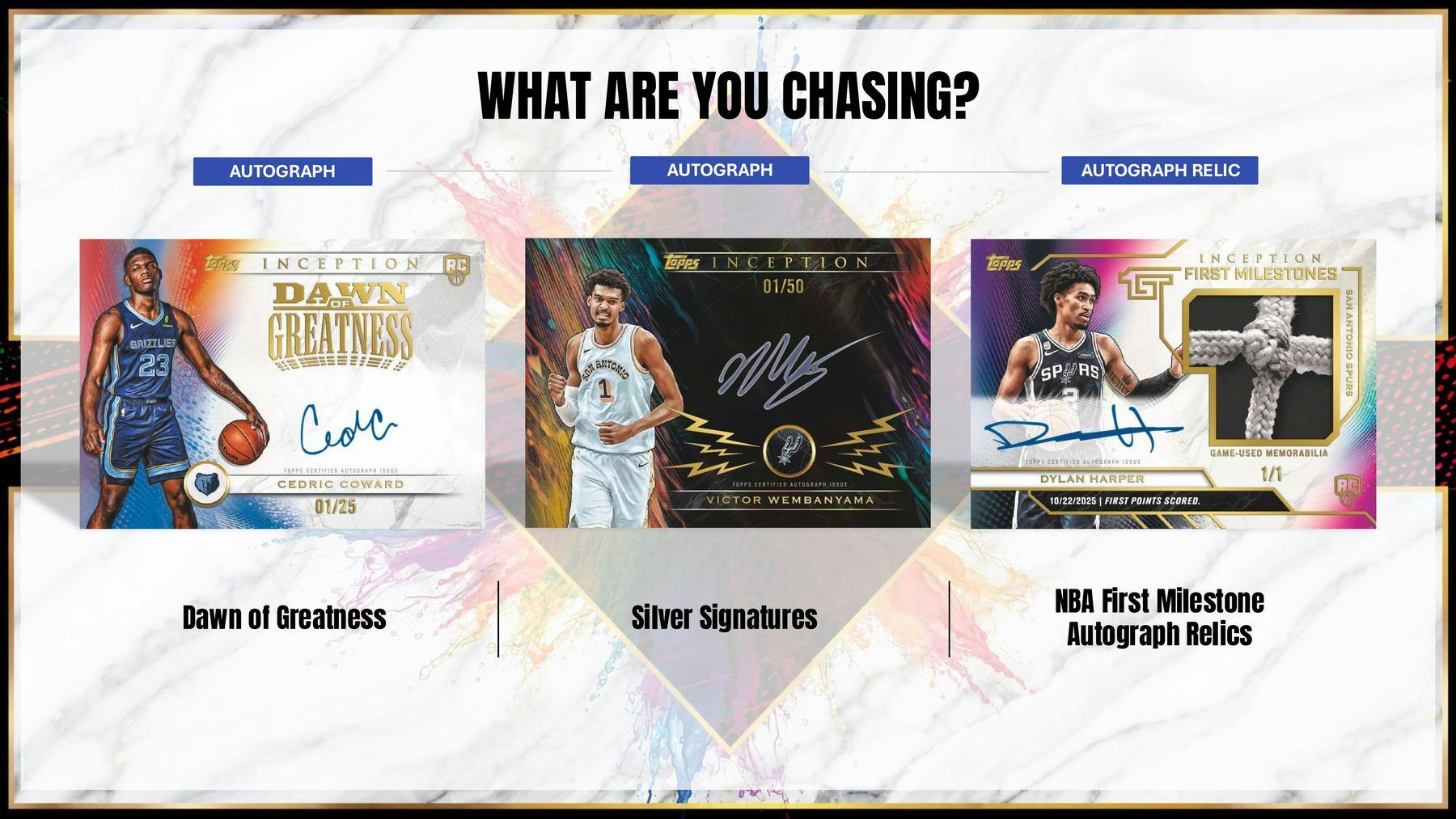 2025-26 Topps Inception Basketball Hobby Box (Presell 7/23)
