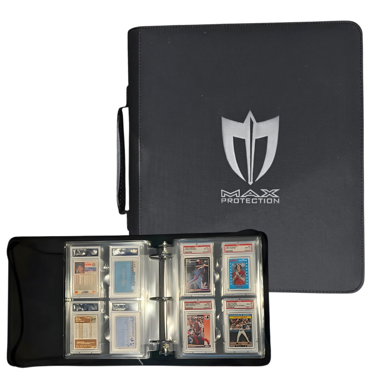 Max Protection PSA Card Binder 4-Pocket (Holds 32 Graded Cards)