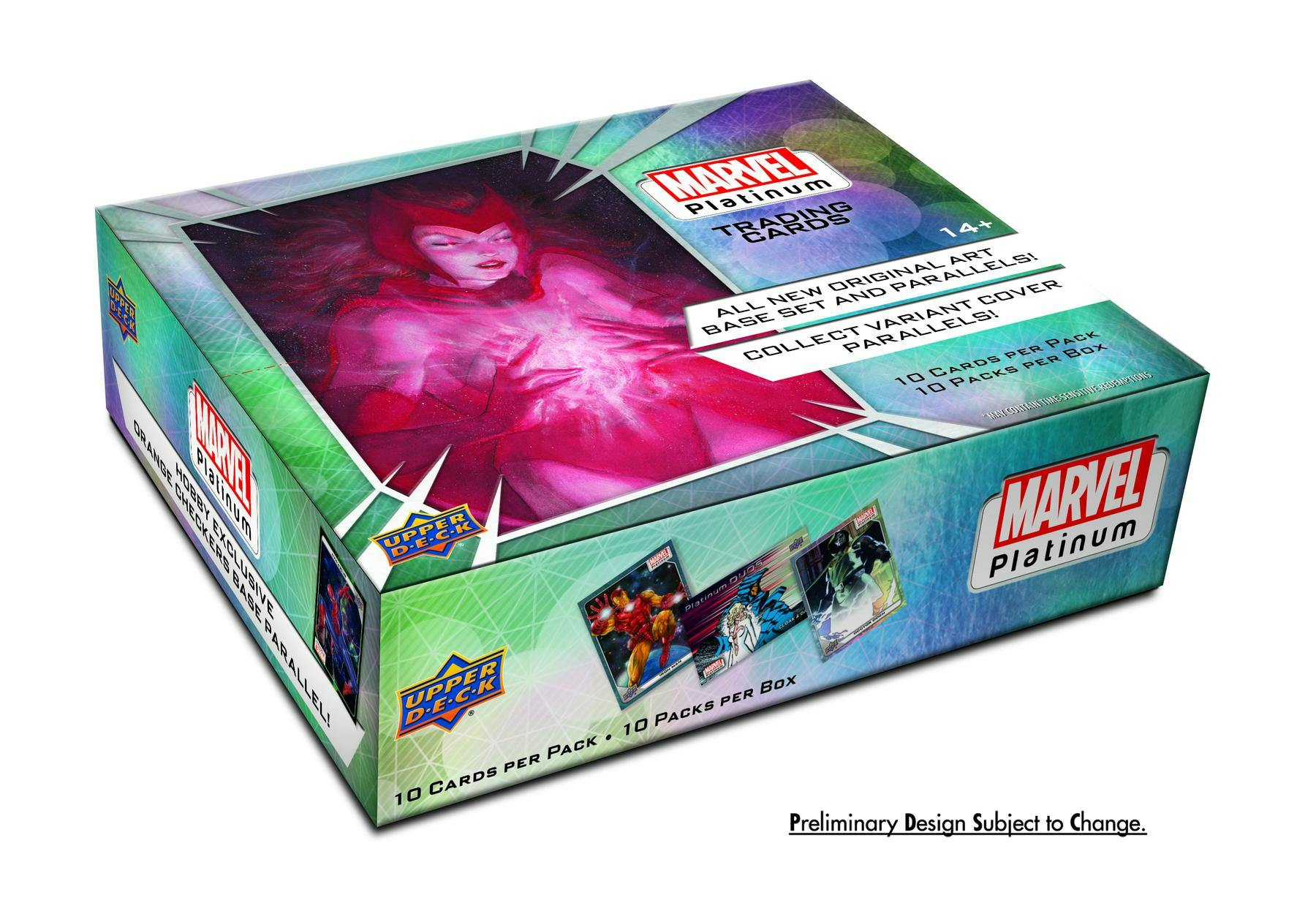 2024 Upper Deck Marvel Platinum Trading Cards Hobby Pack