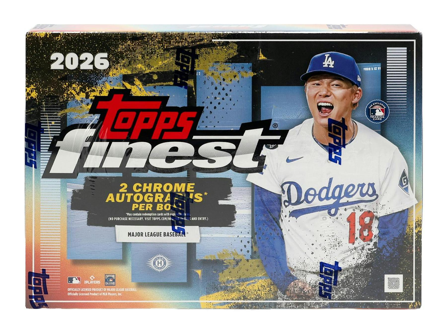2026 Topps Finest Baseball Hobby 8-Box Case (Presell 7/8)