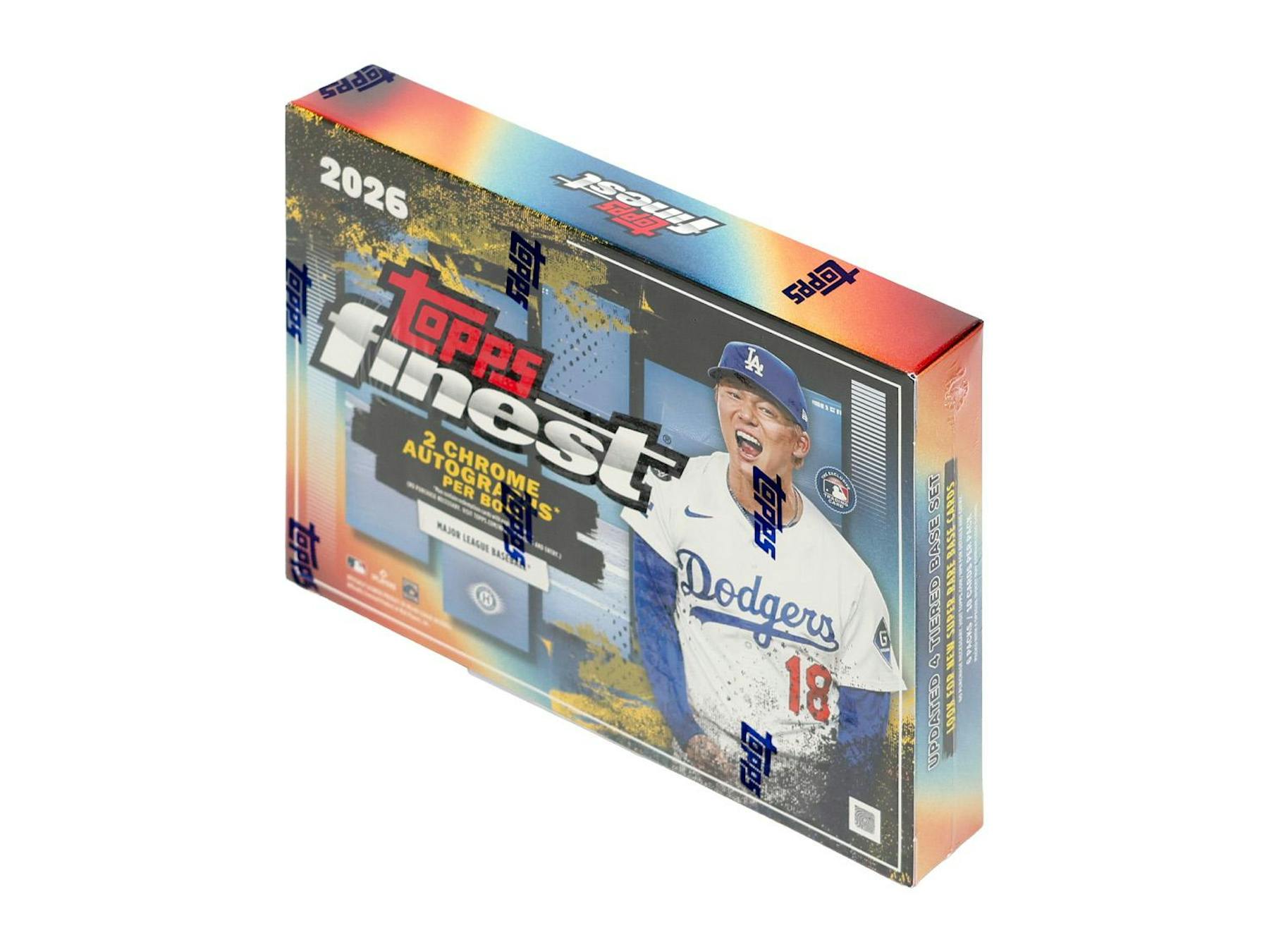 2026 Topps Finest Baseball Hobby 8-Box Case (Presell 7/8)