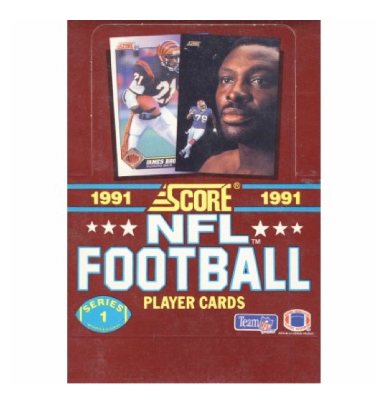 1991 Score Series 1 Football 36-Pack Hobby Box