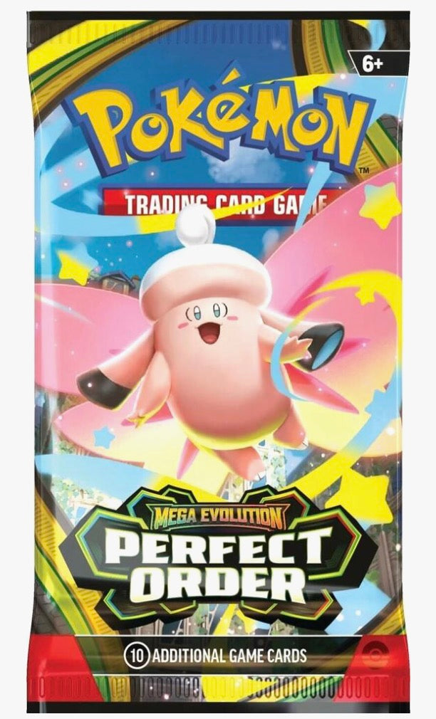 Pokémon TCG: Mega Evolution - Perfect Order Booster Pack – The