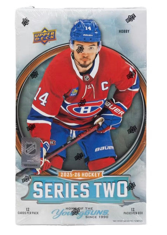 2025-26 Upper Deck Series 2 Hockey Hobby Box