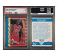 1987 FLEER STICKER #2 MICHAEL JORDAN PSA 5 (SY)