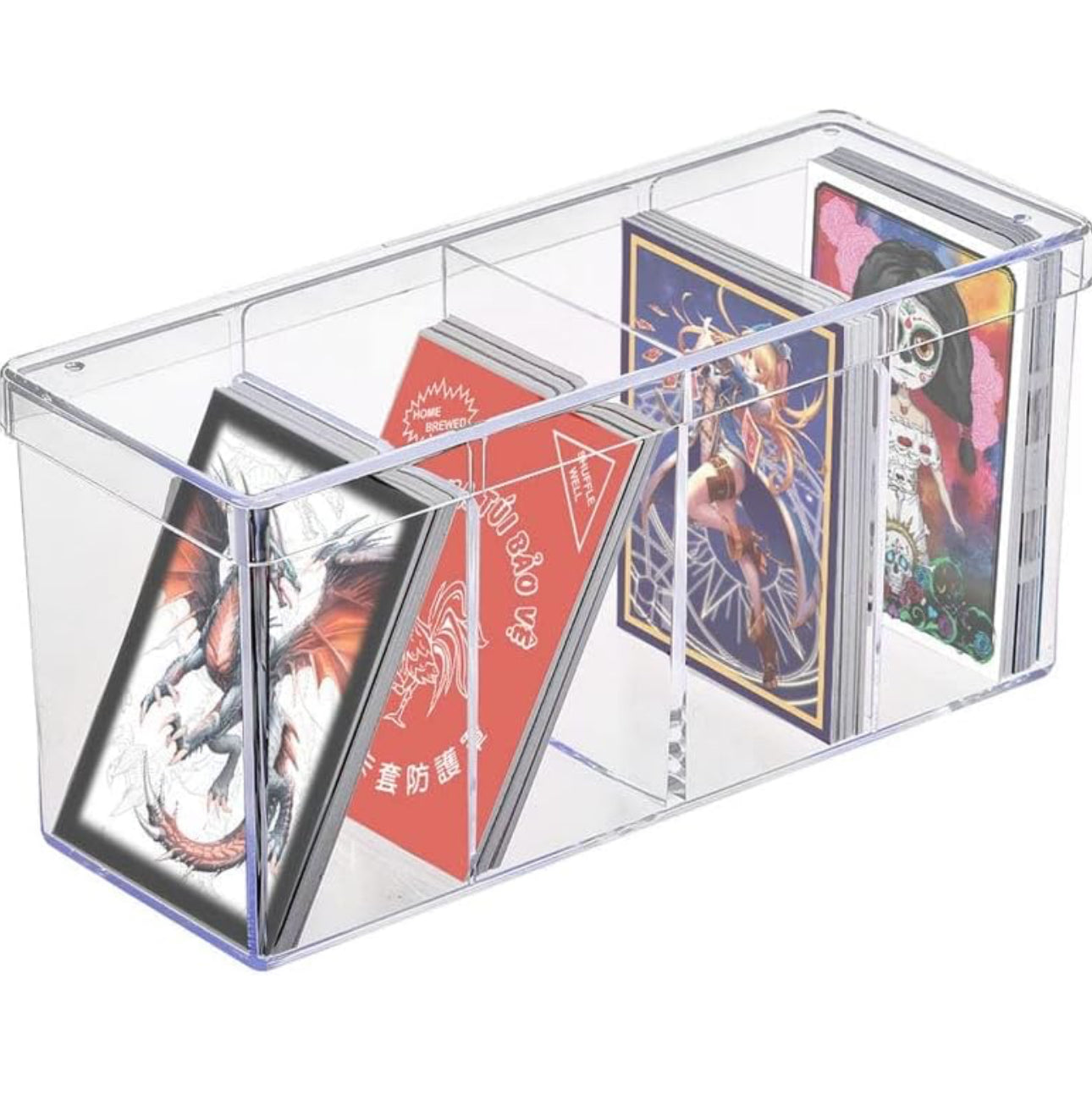 Ultra Pro 4 Compartment Card Box