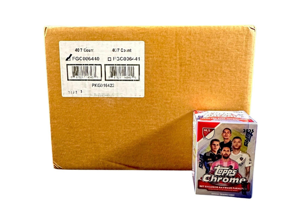 2025 Topps MLS Major League Soccer Chrome Blaster 40-Box Case (3/24)