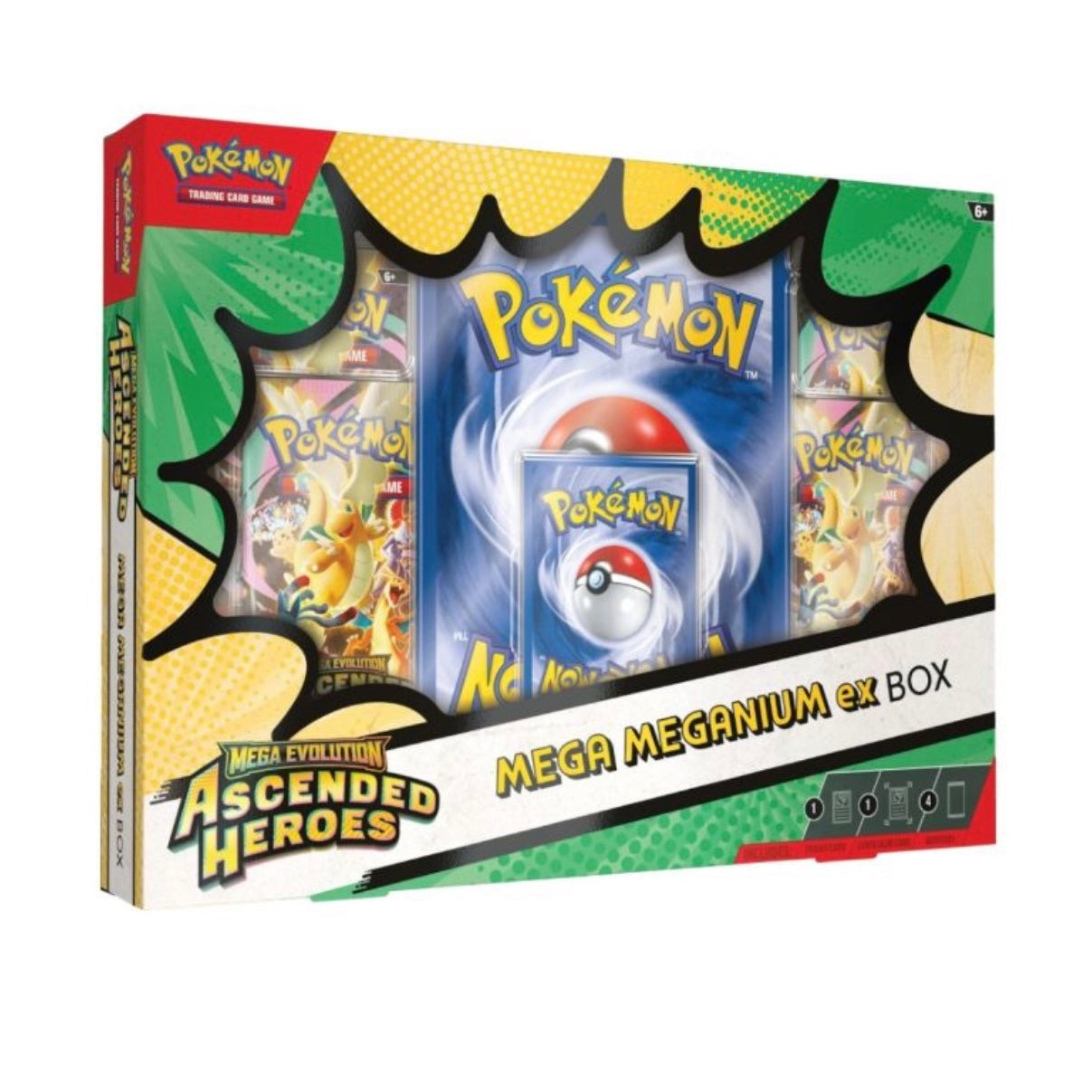 Pokémon TCG: Mega Evolution ME2.5 Ascended Heroes Mega ex Box (4/24)