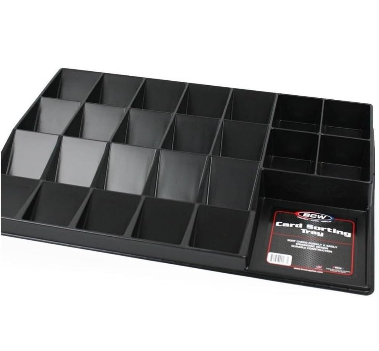 BCW Basic Trading Card Sorting Tray 24-Cell Organizer Display Case