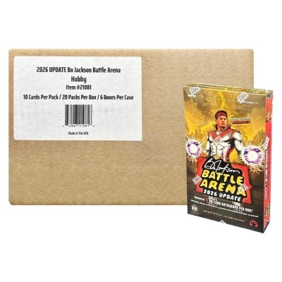 2026 Bo Jackson Battle Arena Update Edition 6-Box Hobby Case (10/22)
