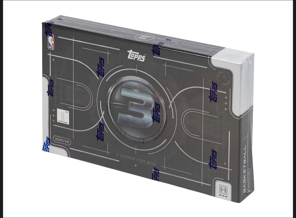 2025-26 Topps Three Basketball Hobby box