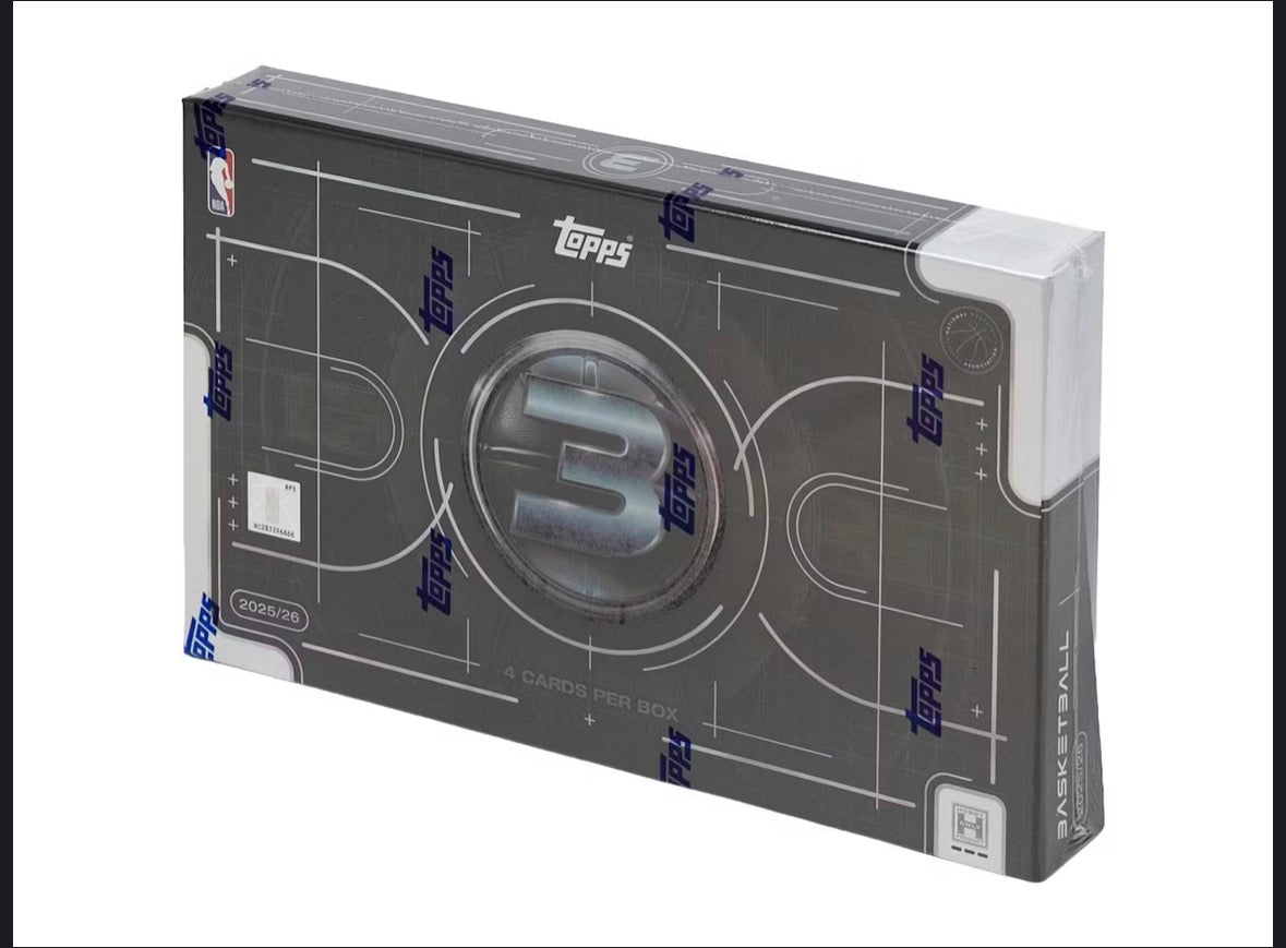 2025-26 Topps Three Basketball Hobby box