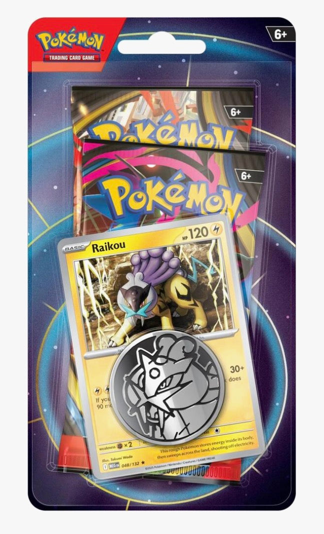 Pokémon TCG: Mega Evolutions - 2-Pack Blister (Raikou)