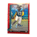 2025 Topps Chrome Travis Hunter Rookie Autograph Variation Red Wave Refractor 1/5 #RA-THU (TSR)