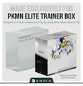 Dinavio Crafthouse Pokémon ETB Elite Trainer Box Plastic Case Box Protector