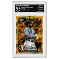 2024 Topps Chrome Update Sapphire Edition JUNIOR CAMINERO RC Gold Refractor /50 #USCS223 Arena Club 9.5 (Consignment)