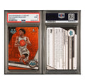 2023 BOWMAN UNIVERSITY CHROME #9 ZACCHARIE RISACHER ORANGE REFRACTOR 24/25 PSA 9 MINT (NW)