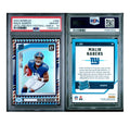2024 PANINI DONRUSS #383 MALIK NABERS OPTIC PREVIEW-FOOTBALL EMOJI PSA 10 (TSR)