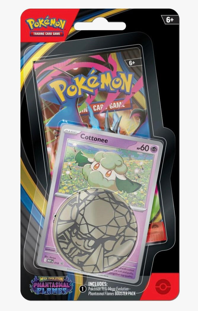 Pokémon TCG: Phantasmal Flames Single Pack Blister (Cottonee)