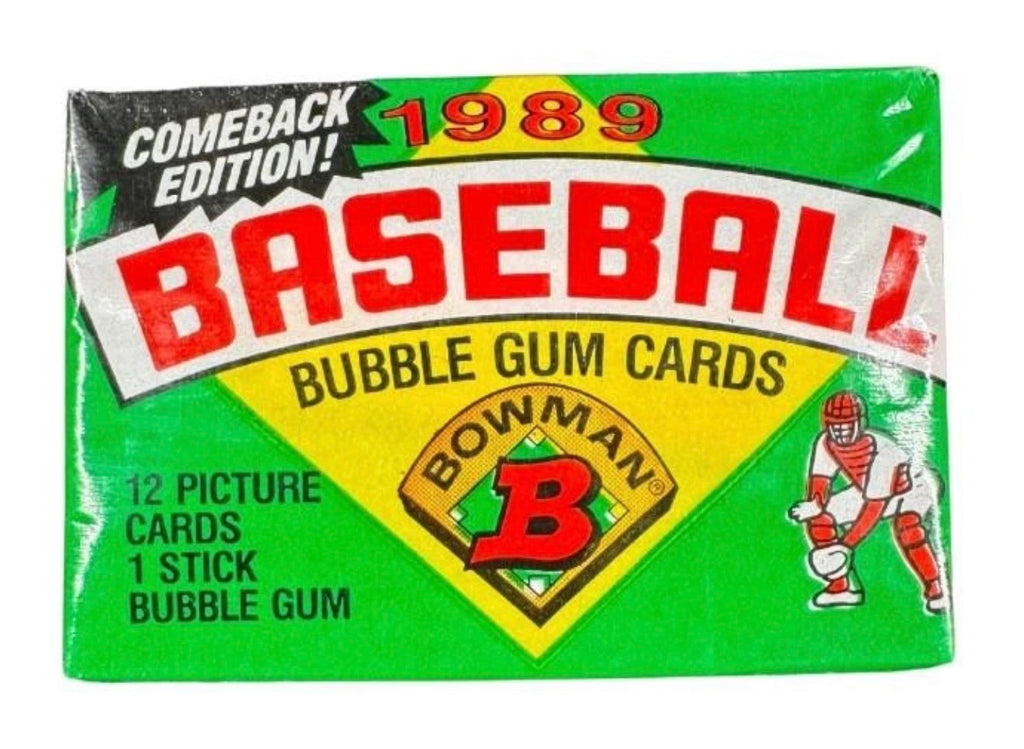 1989 Bowman Baseball Bubble Gum Wax Pack