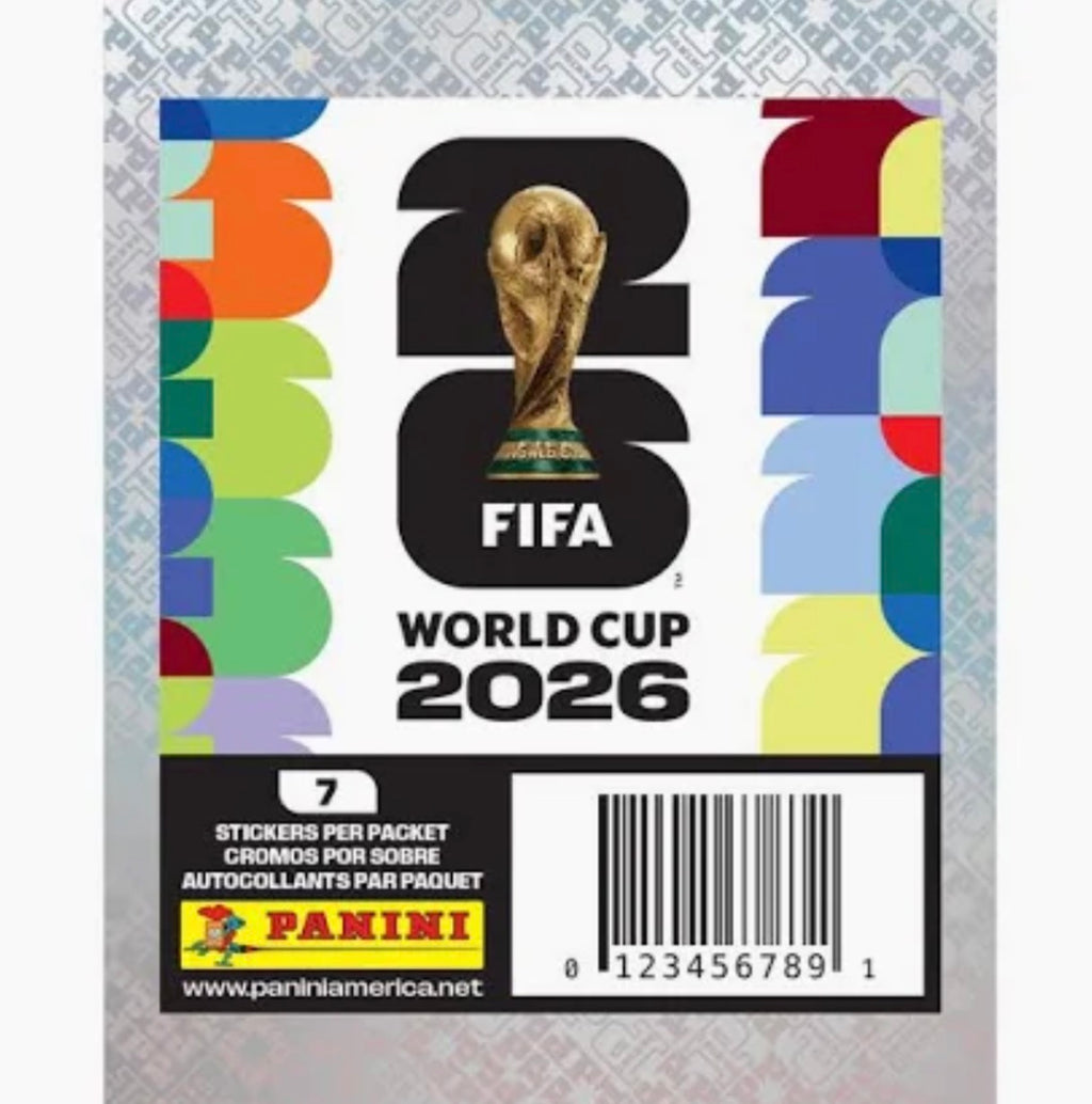 2026 Panini FIFA World Cup Sticker Collection - 7-Pack Stickers