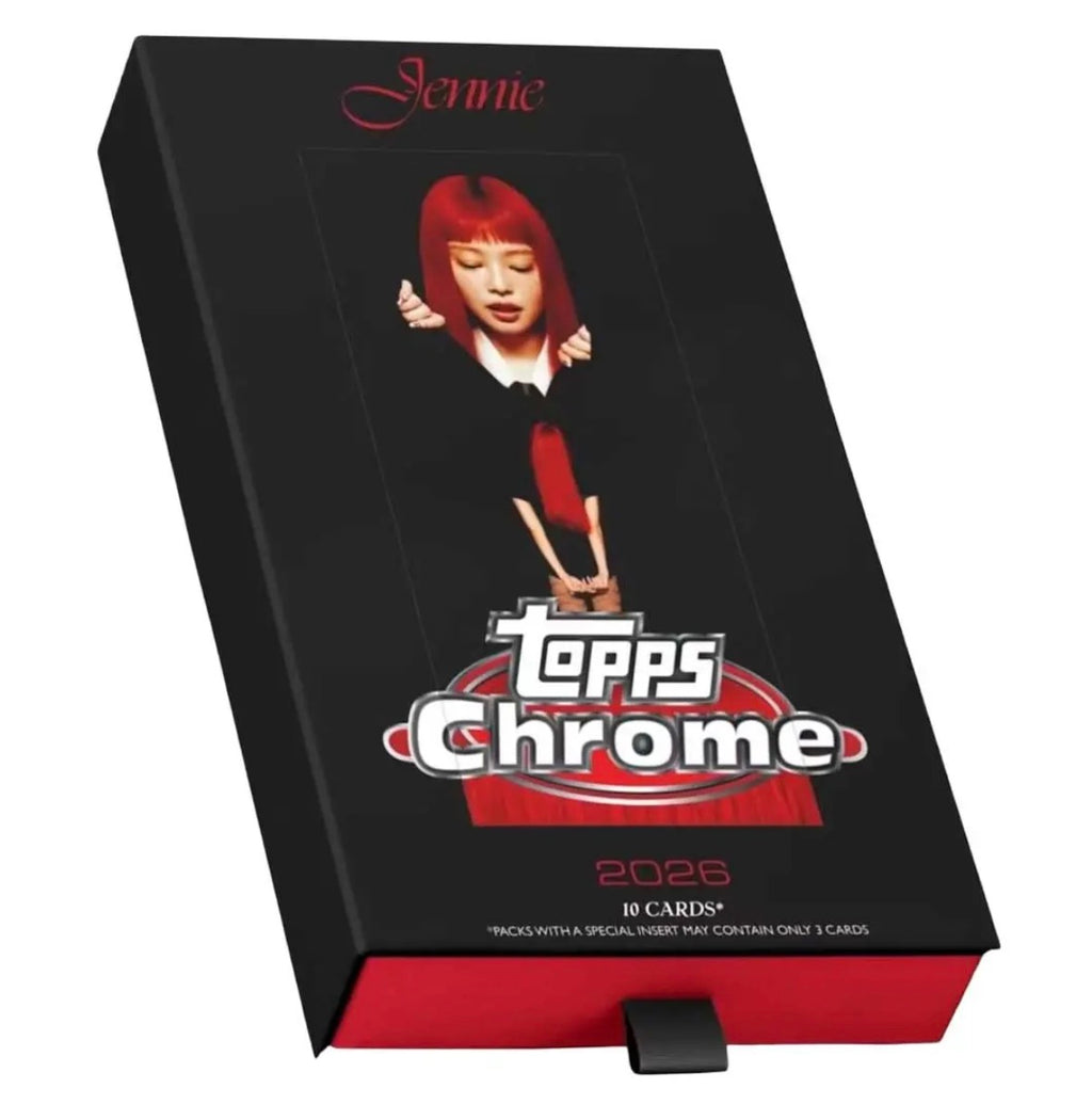 2026 Topps Chrome x Jennie Kim K-Pop 5-Box Case