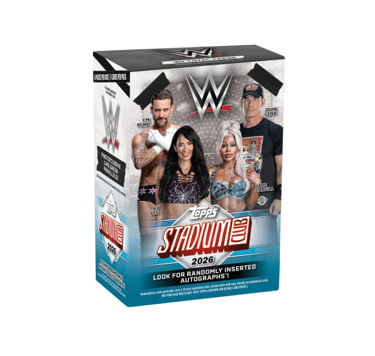 2026 Topps Stadium Club WWE Wrestling Blaster Box